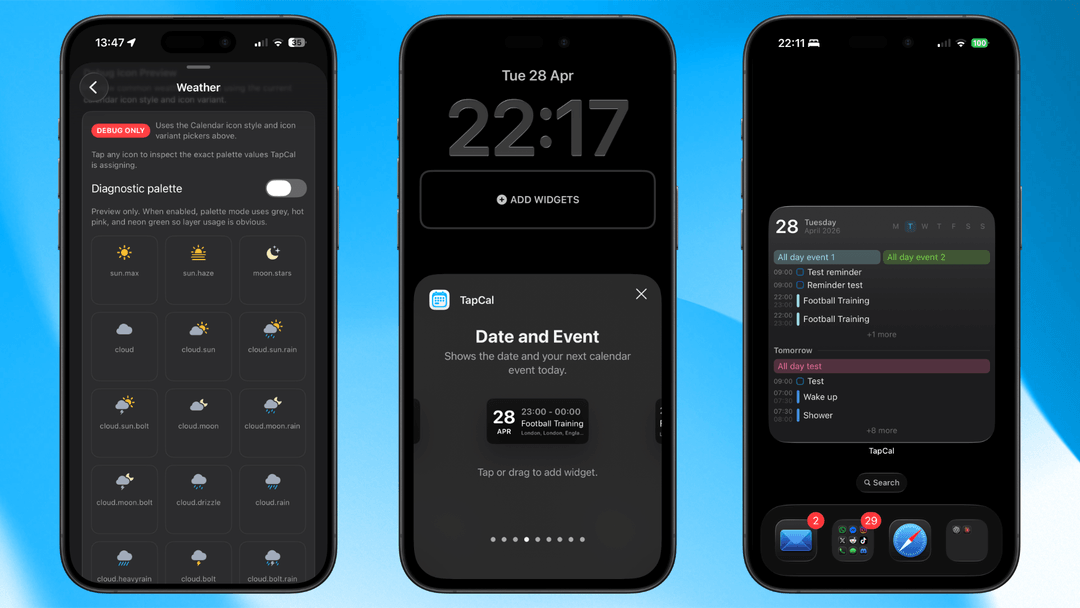 Featured image for TapCal v1.6
